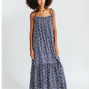 Mirth Savannah Handmade Cotton Midi Dress S cottagecore